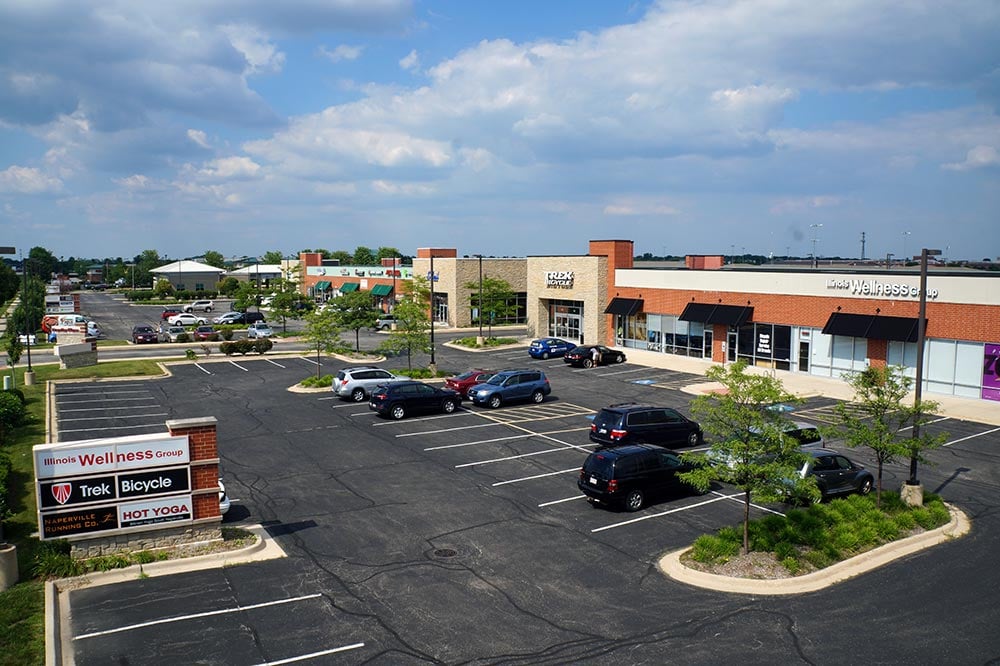 Illinois strip mall